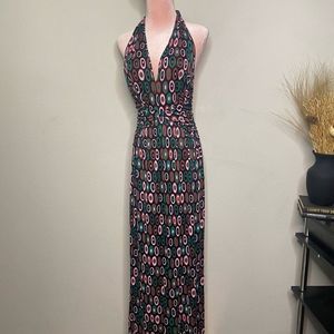 Missoni Dress Halter Low Back Geometric Dress Size 4